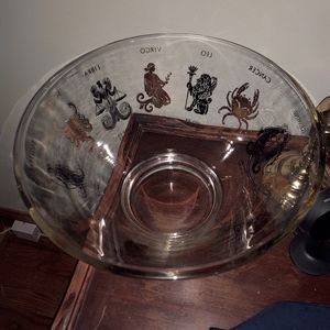 Glass vases and glass bowls